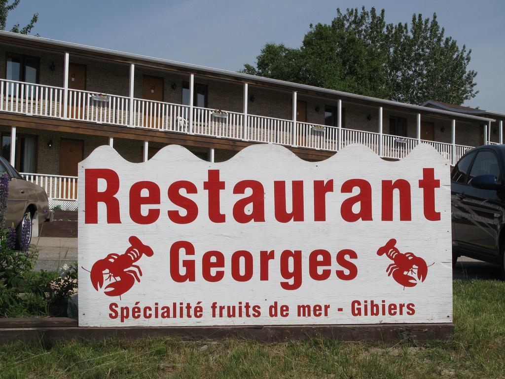 Hotel - Motel Georges Tadoussac Esterno foto